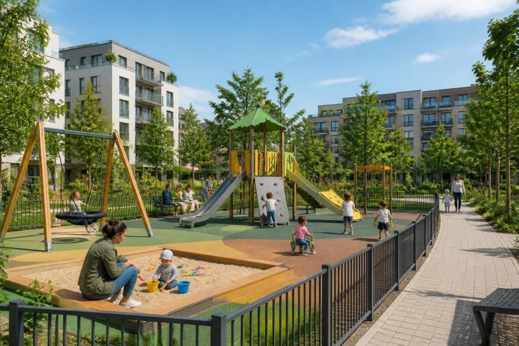 découvrez comment trouver un air de jeux sécurisé pour enfants près de chez vous, afin d'offrir un espace ludique et sûr à vos petits.