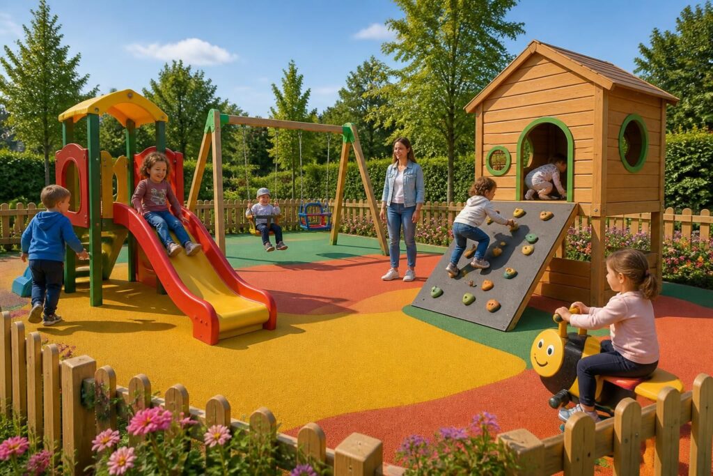 découvrez comment aménager un espace de jeux pour enfants à la fois sécurisé et stimulant, favorisant leur développement et garantissant leur sécurité.