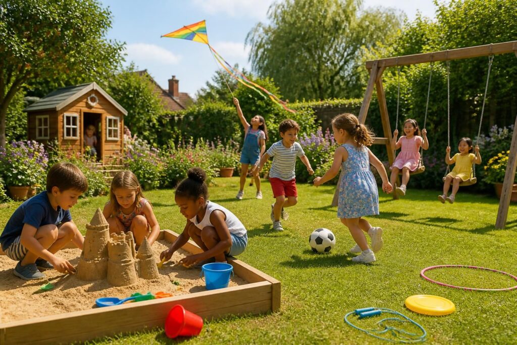 découvrez nos conseils pour choisir les meilleurs jeux d'extérieur pour enfants et offrir des heures de plaisir et d'aventure au jardin en toute sécurité.