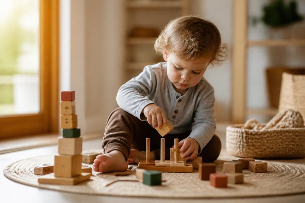 découvrez les jeux en bois pour enfant, une valeur sûre pour stimuler l'imagination et éveiller la créativité dès le plus jeune âge.
