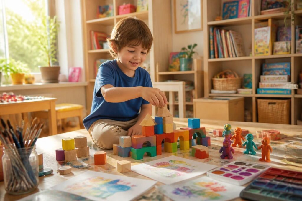 découvrez comment encourager la créativité des enfants de 6 ans à travers des jeux adaptés et stimulants, favorisant leur imagination et leur développement.