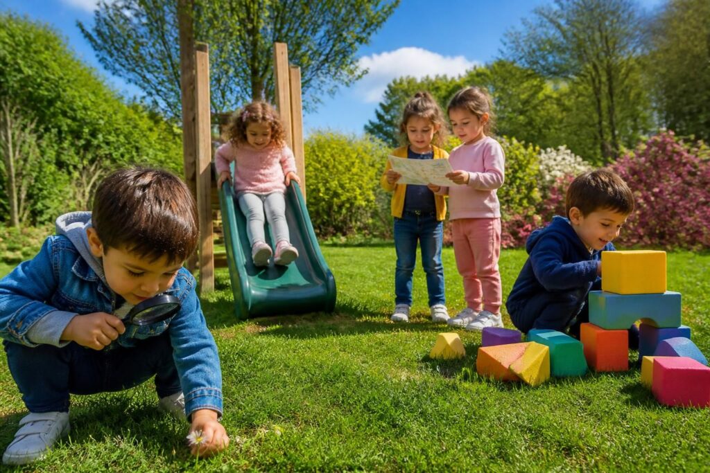 découvrez des jeux extérieurs adaptés aux enfants de 4 ans pour stimuler leur curiosité et leur esprit d'aventure. activités ludiques et sécurisées pour petits aventuriers en plein air.
