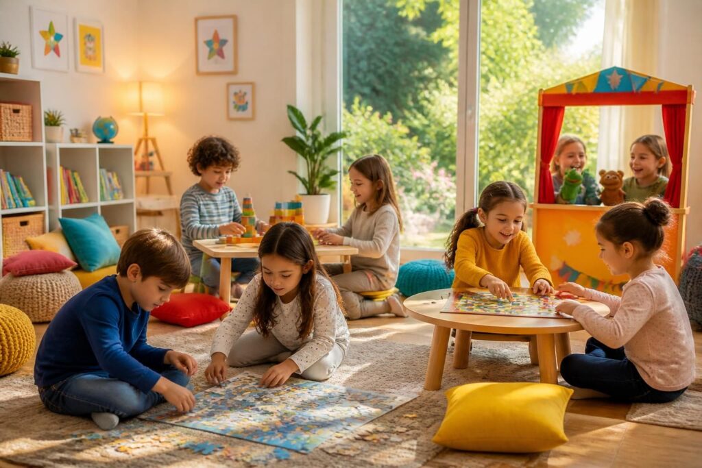 découvrez notre sélection de jeux d'intérieur pour enfants, idéale pour animer des après-midis ludiques et réussis en toute saison.