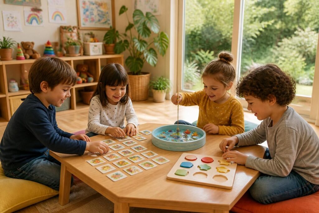 découvrez notre sélection de jeux de société adaptés aux enfants de 5 ans, parfaits pour partager des moments ludiques et conviviaux en famille.
