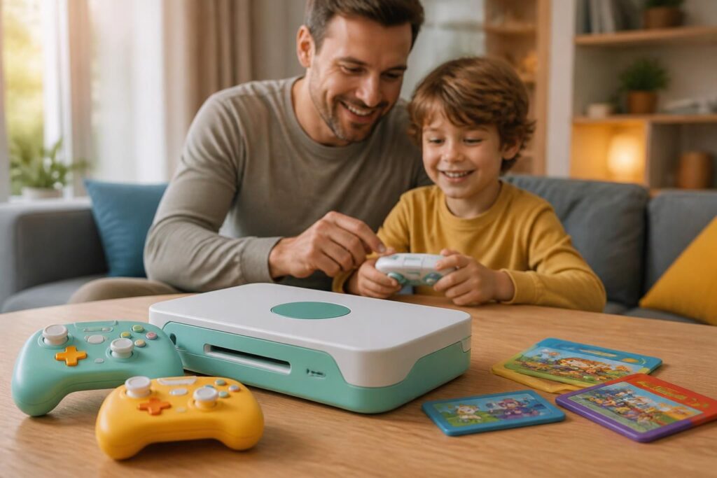 découvrez comment choisir la console de jeux idéale pour enfants en tenant compte des besoins et du contrôle parental pour un usage sécurisé et adapté.