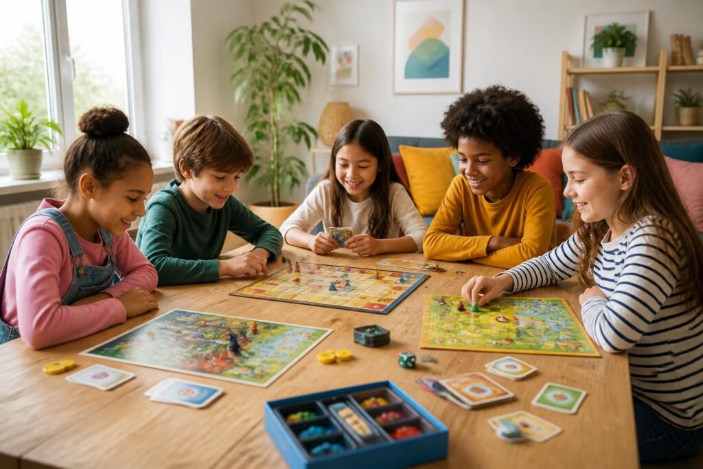 découvrez notre sélection de jeux de société pour enfants de 8 ans, parfaits pour s'amuser en famille ou entre amis. des idées ludiques pour des moments conviviaux garantis !